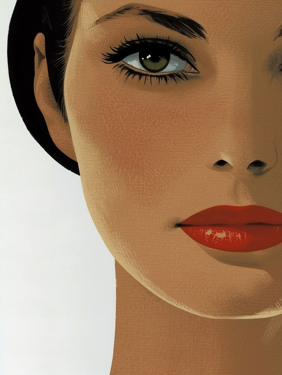 Modern Minimalist Female Portrait Study - Image 3
