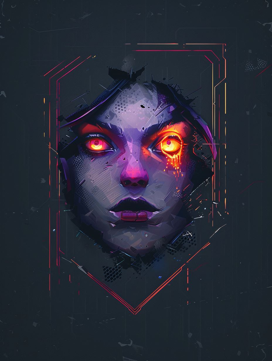 Cybernetic Portraits in Digital Grit - Image 2