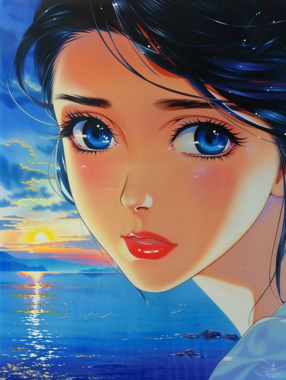 Celestial Glow Portrait - Image 3