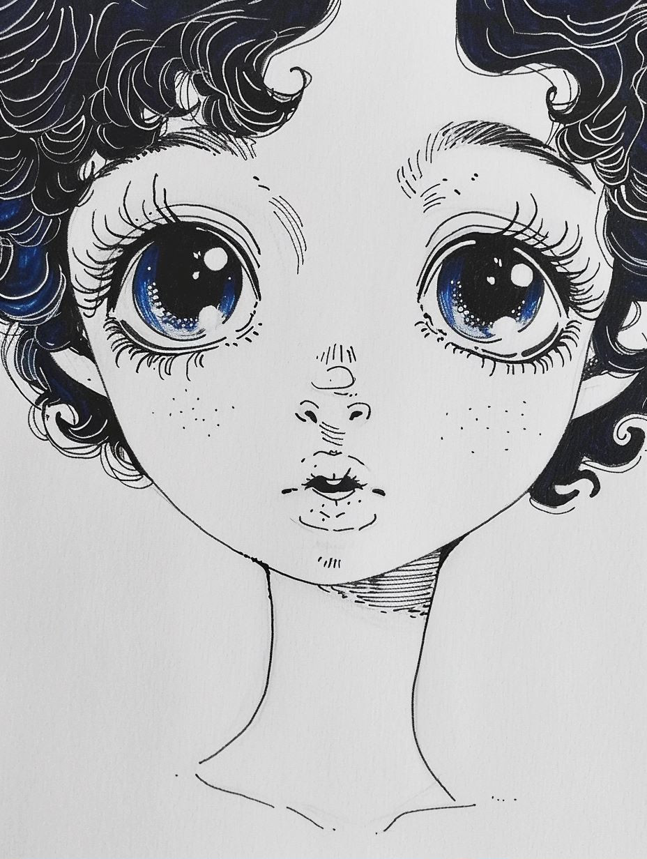 Ethereal Anime Portrait Studies - Image 1