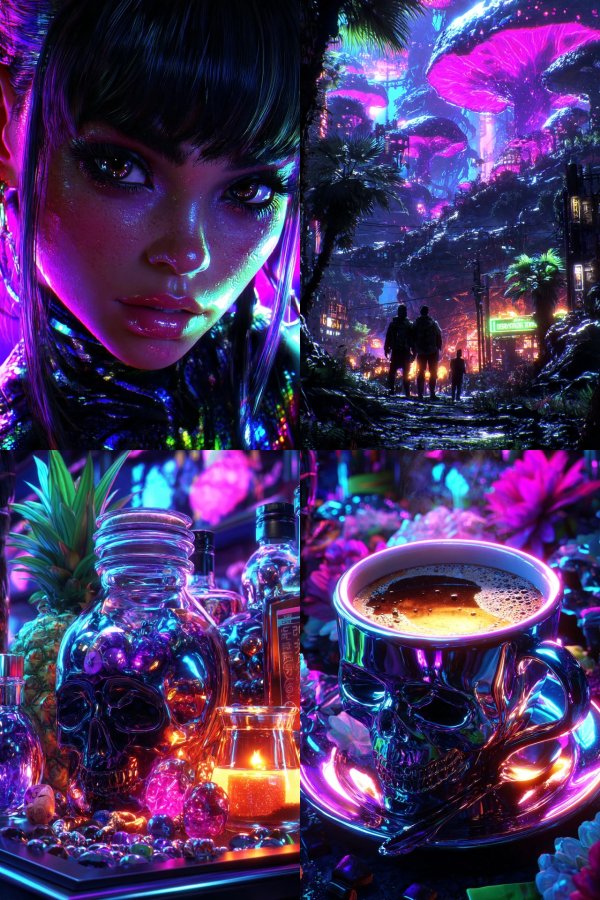 Neon Dreams: A Cyberpunk Odyssey