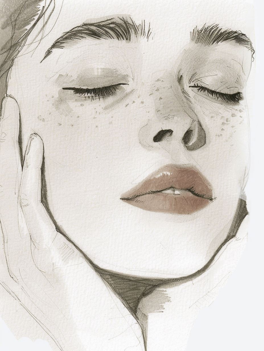 Ethereal Gaze: A Study of Feminine Portraits - Image 3