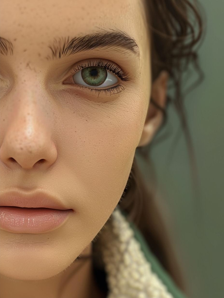 Hyper-Realistic Female Portrait Sculptures - Image 2