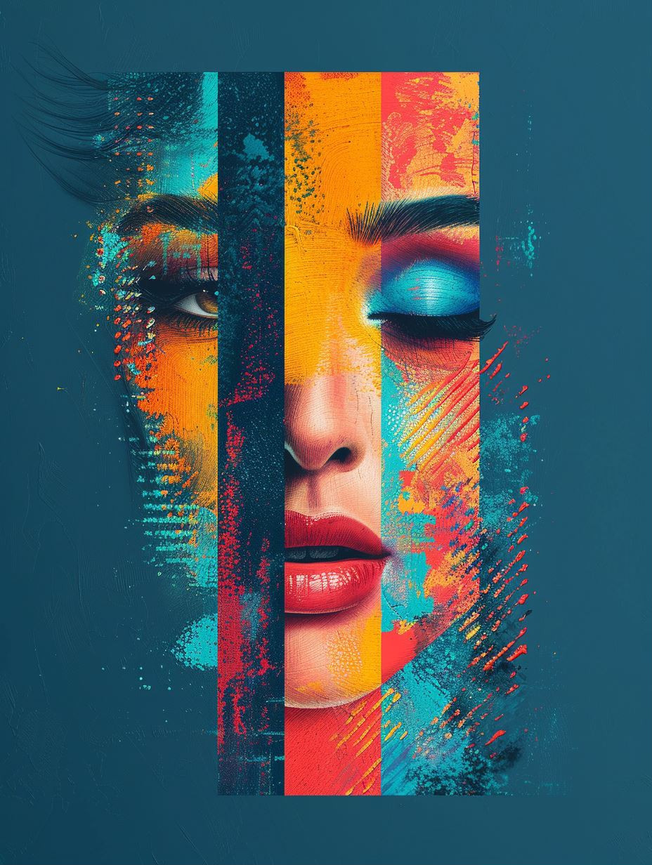 Chromatic Visions of Feminine Beauty - Image 1