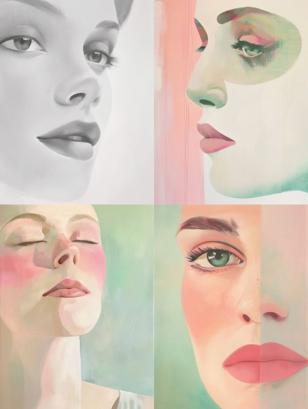 Prisms of a Woman's Gaze