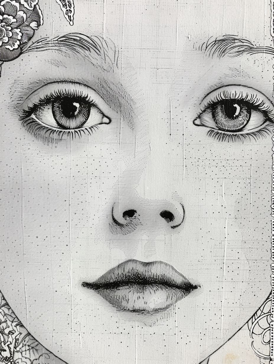 Whispers of the Soul: Pencil Portraits - Image 1