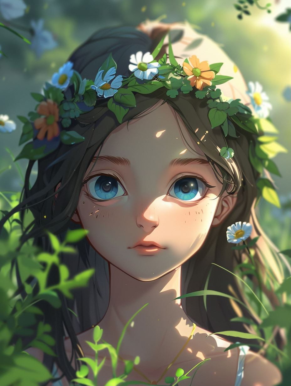 Ethereal Digital Portrait Collection - Image 1