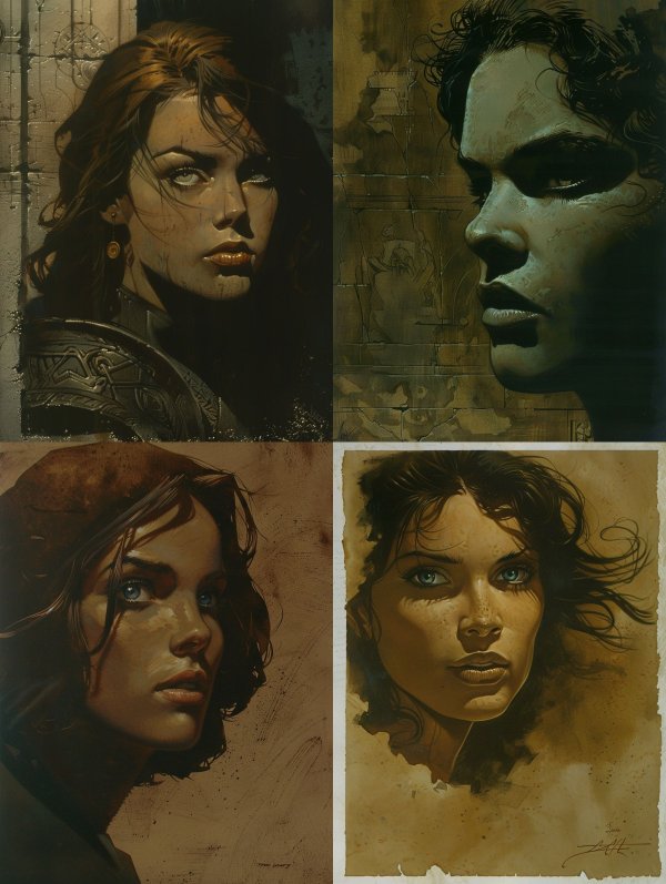 Gilded Shadows of Ancient Steel