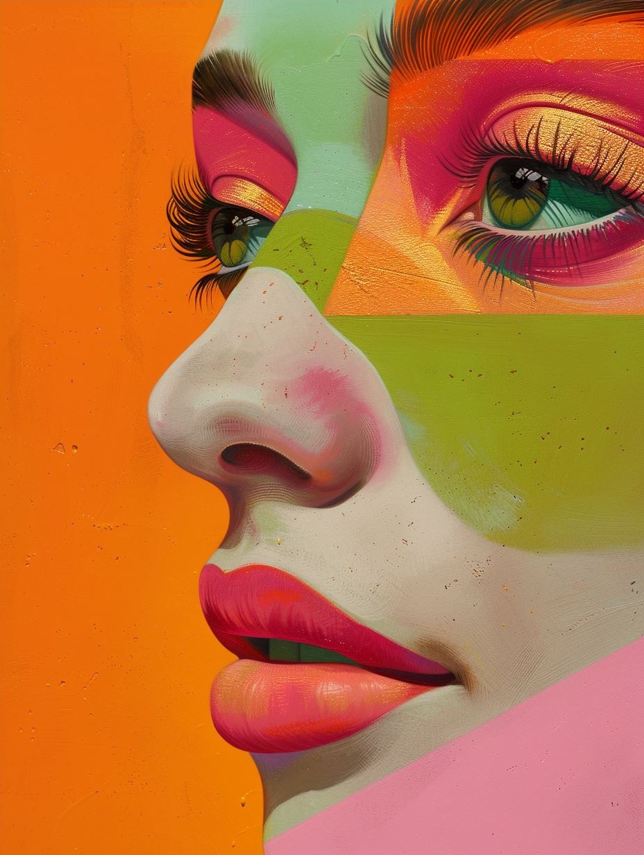 Chromatic Split Portrait Study - Image 4
