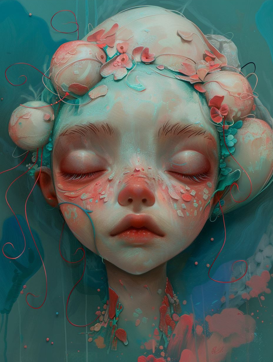 Surreal Ethereal Dream Portrait - Image 3