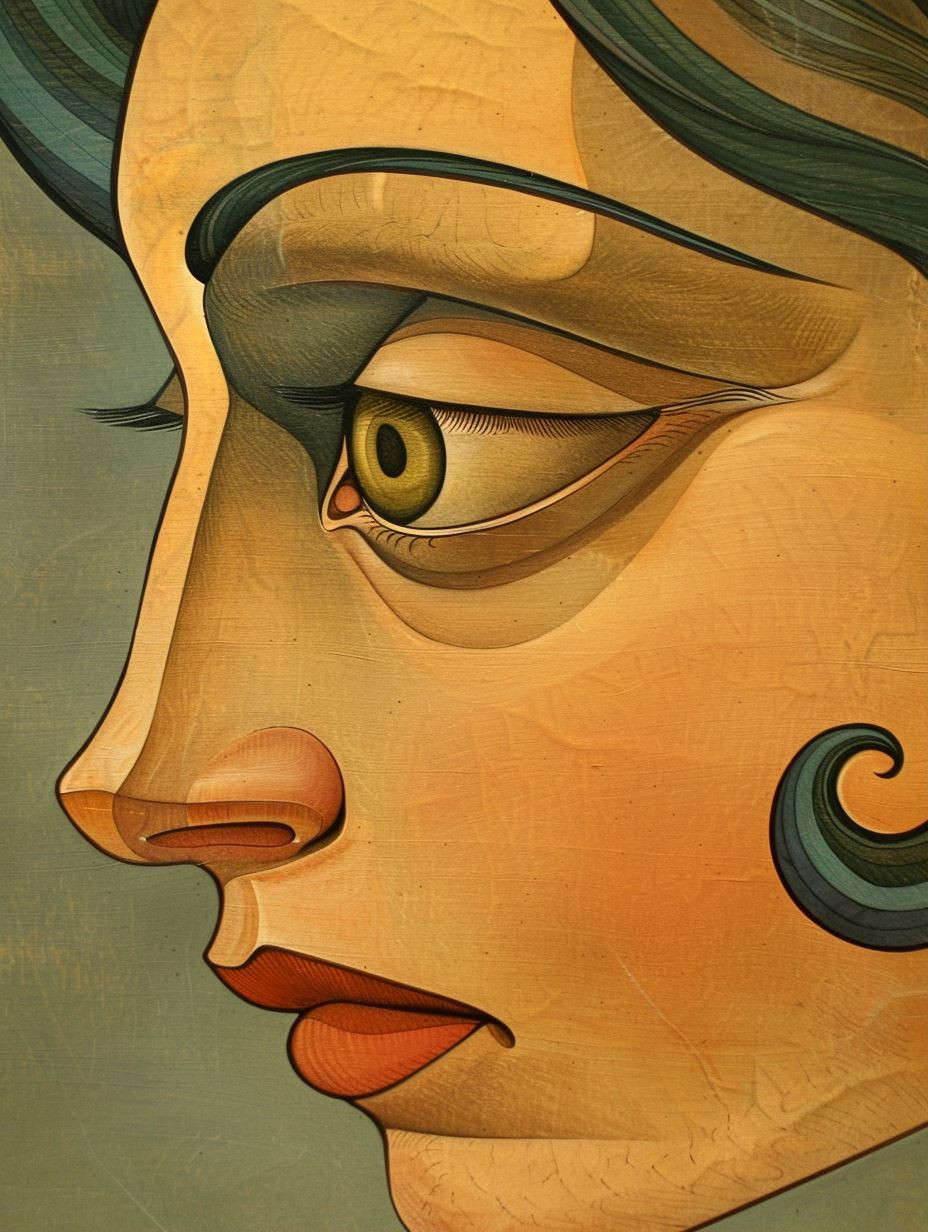 Faces of Art Deco Elegance - Image 1