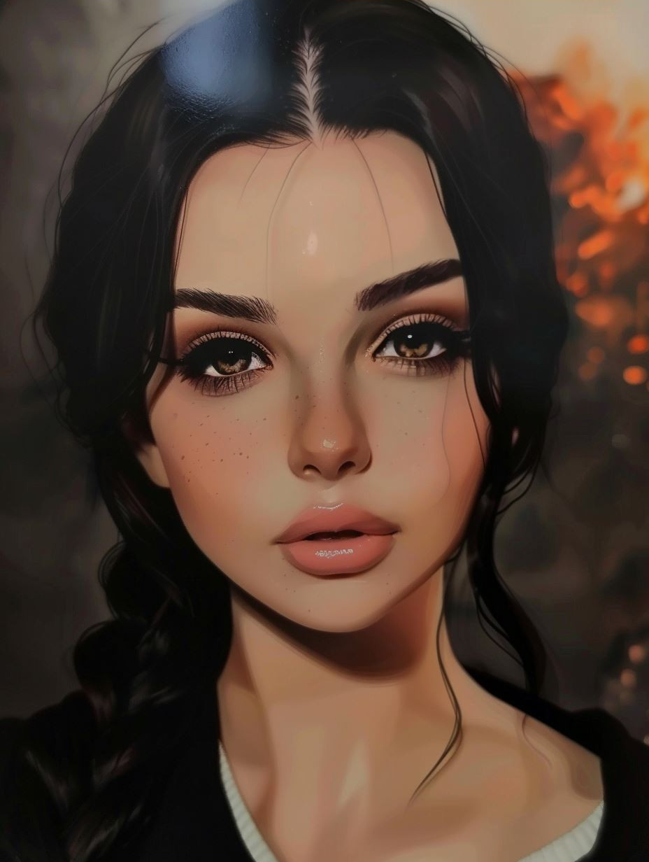 Moody Ethereal Portrait Artistry - Image 3