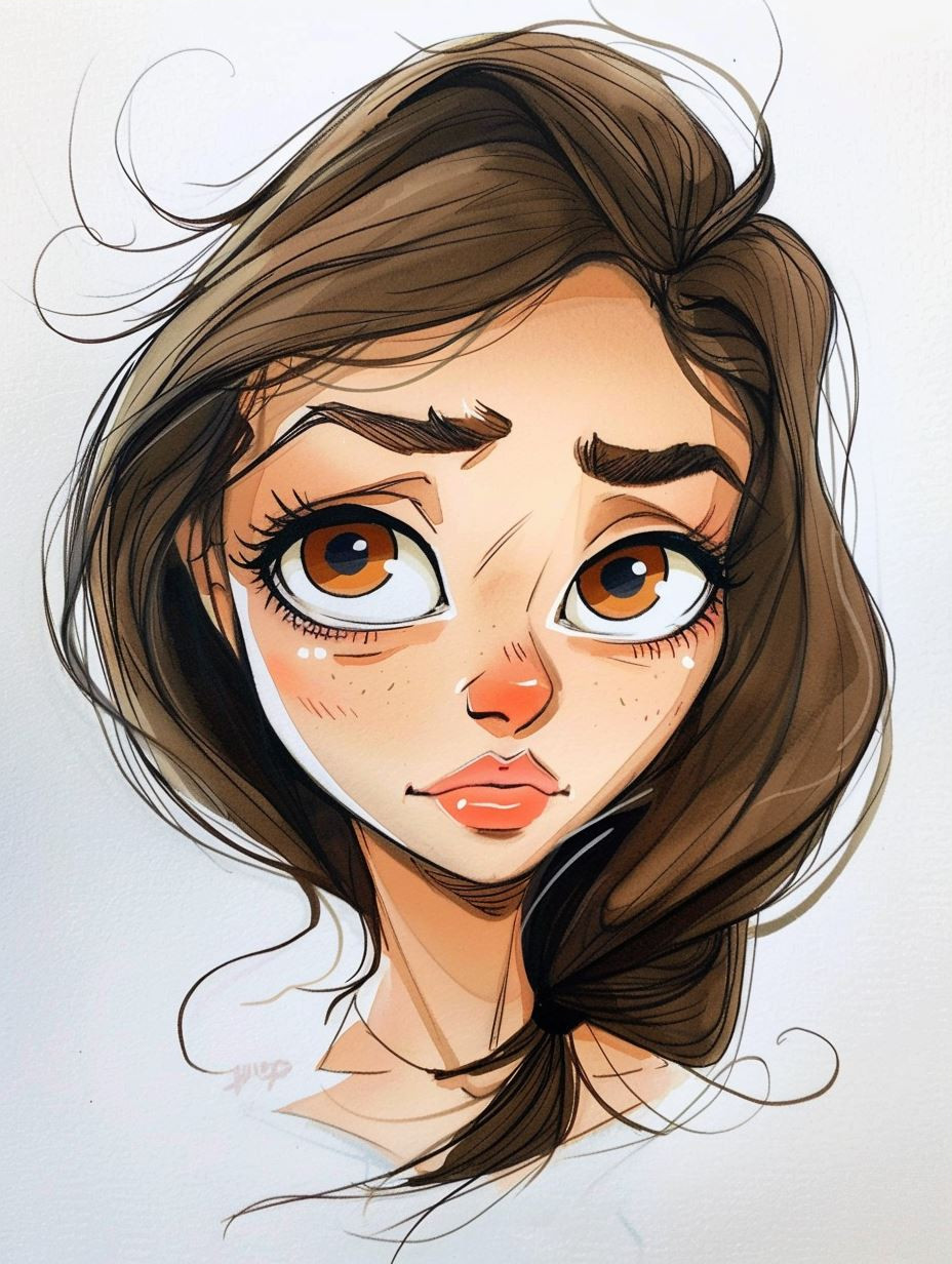 Emotional Digital Portrait Studies - Image 3