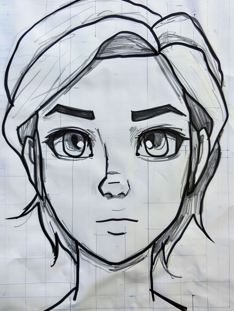 Evolution of Digital Character Sketches - Image 4