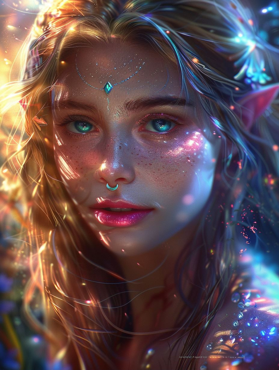 Ethereal Portraits of Celestial Beauty - Image 1