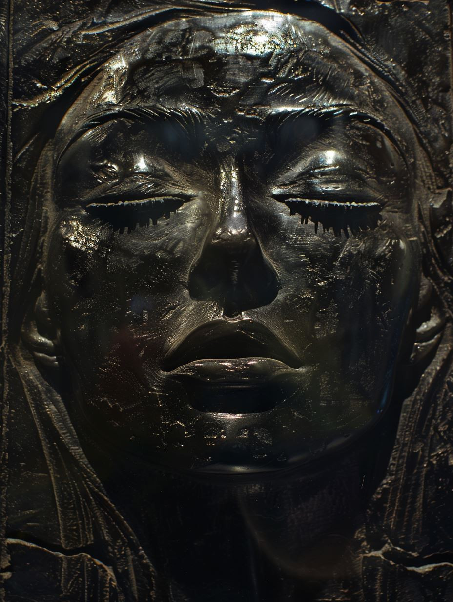 Dark Obsidian Ethereal Mask - Image 3