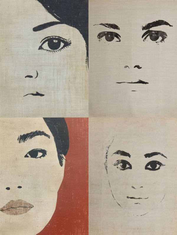 Minimalist Portraits in Ink Wash