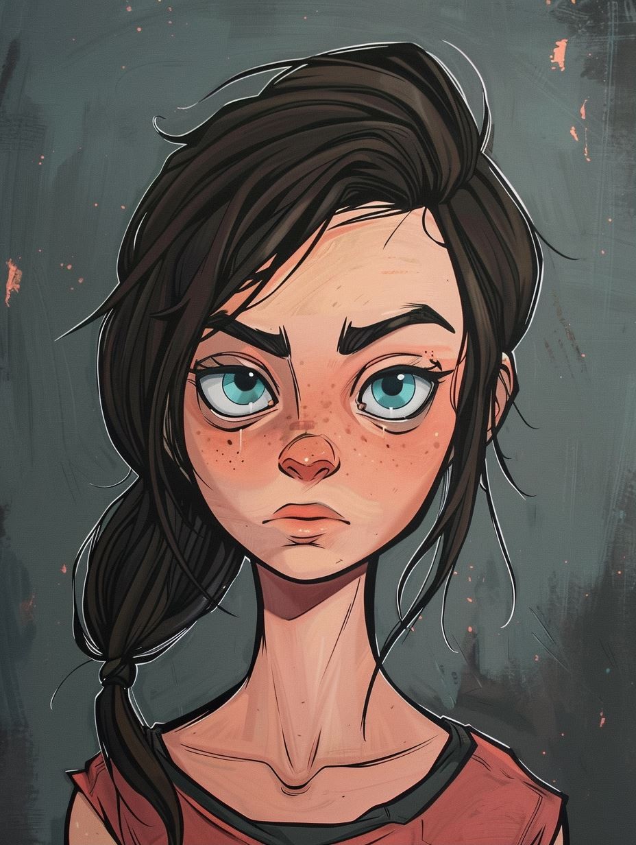 Midjourney SREF style reference preview — artistic portrait with mood and lighting