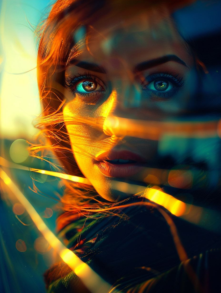 Ethereal Fire and Ice Gaze - Image 3