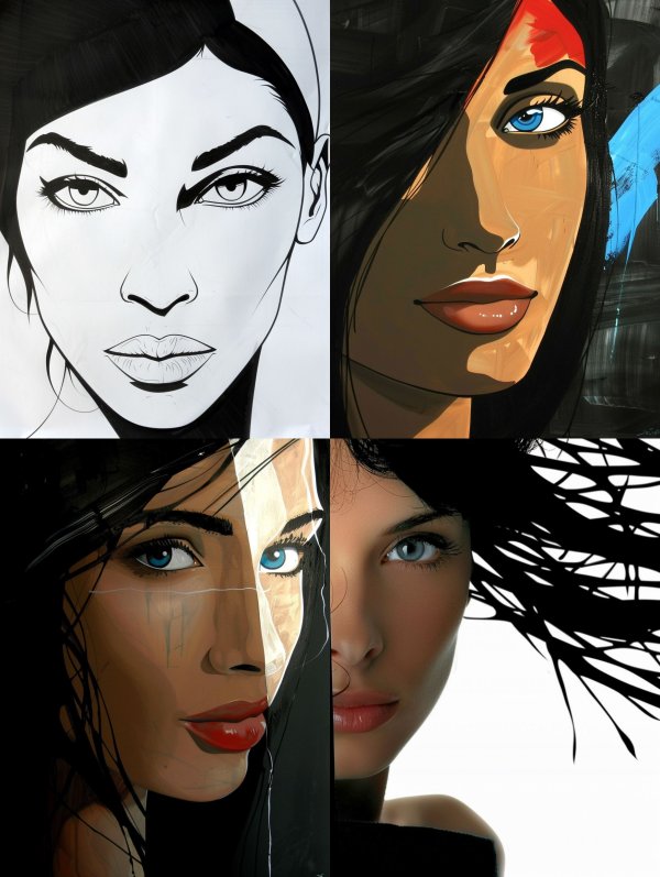 Evolution of Digital Portraiture Styles
