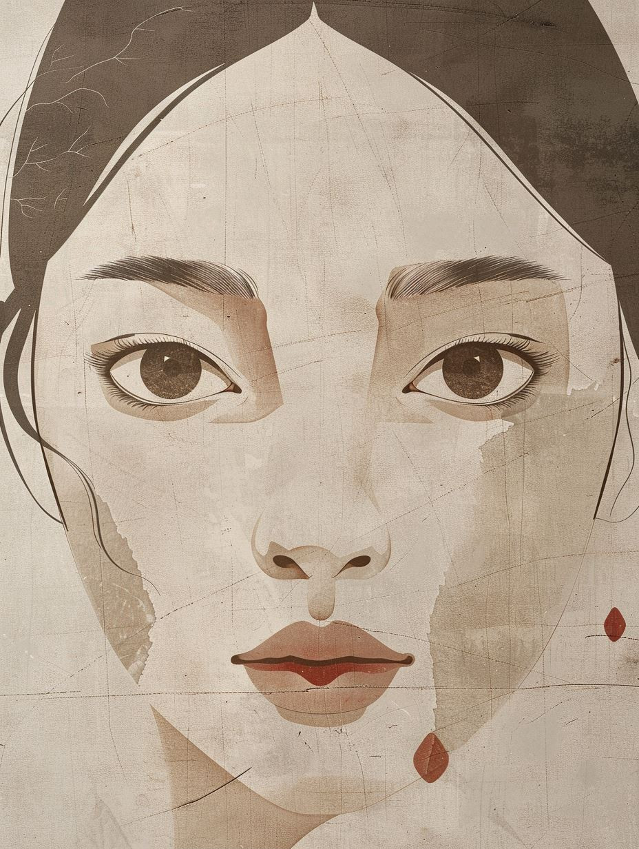 Ethereal Vintage Portrait Study
