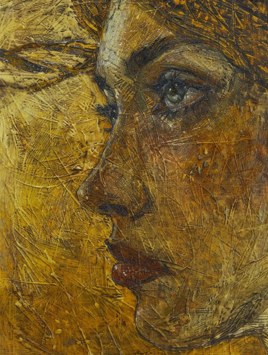 Golden Impasto Soul - Image 3