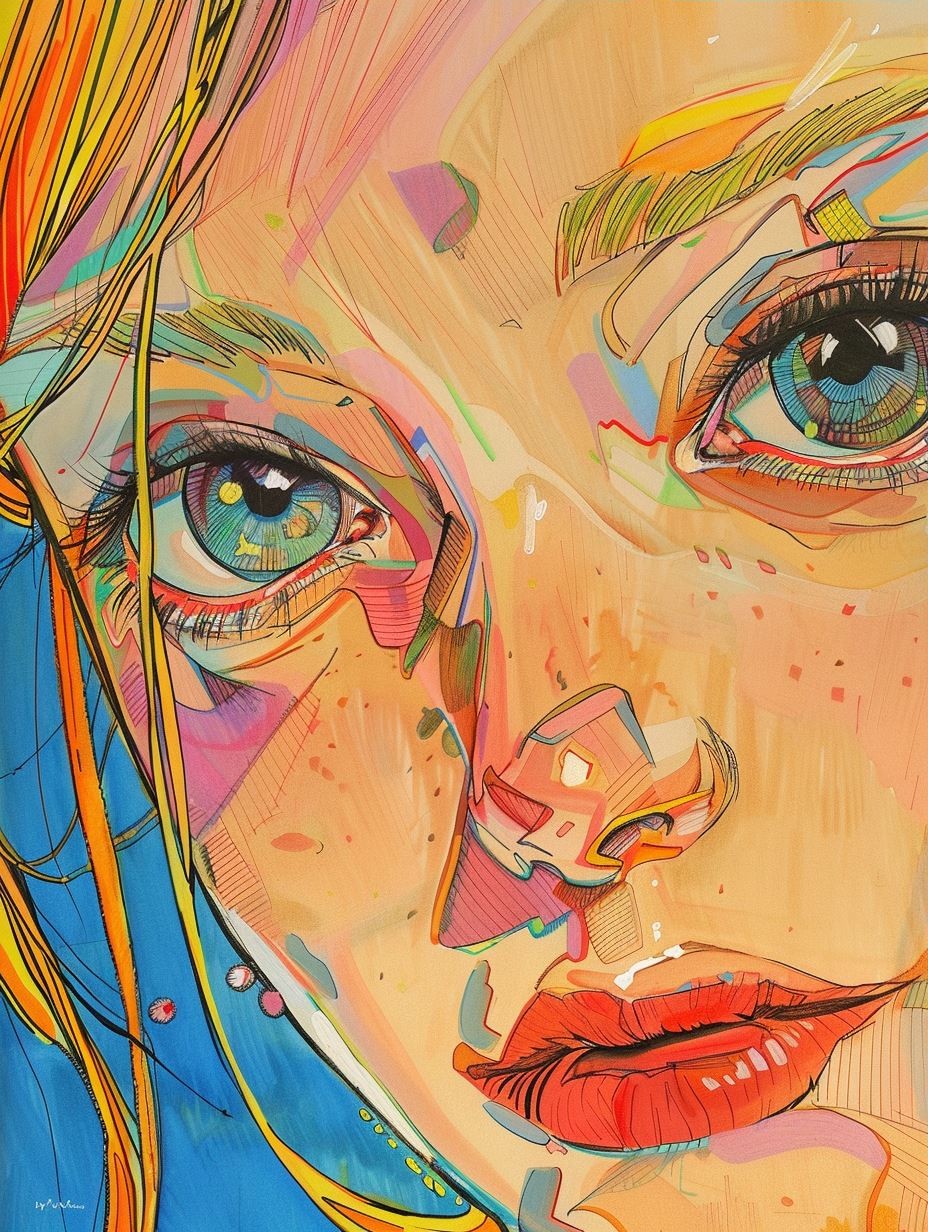 Prismatic Visions of a Modern Muse - Image 3
