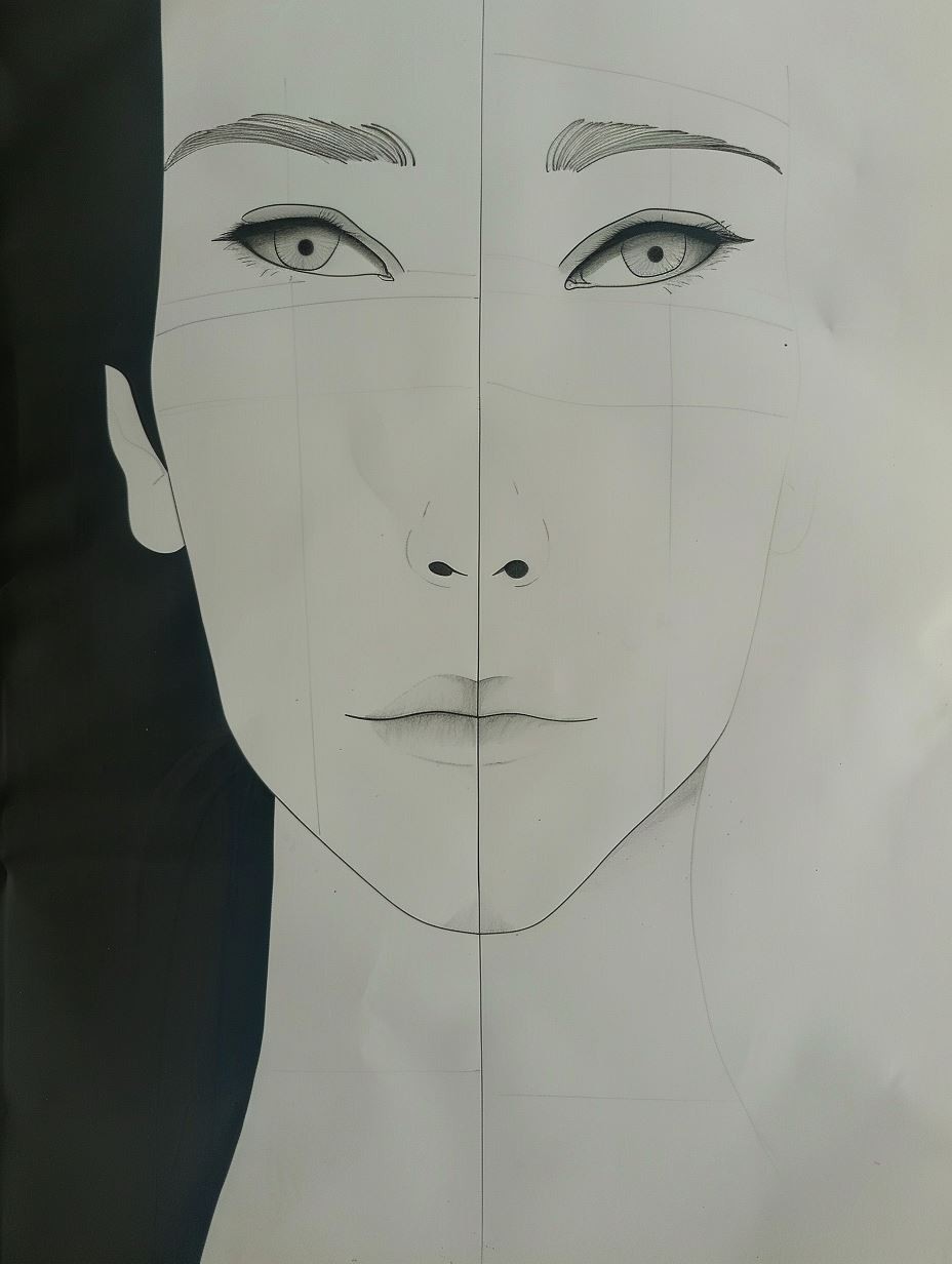 Fragmented Beauty: A Study in Modern Portraiture - Image 4