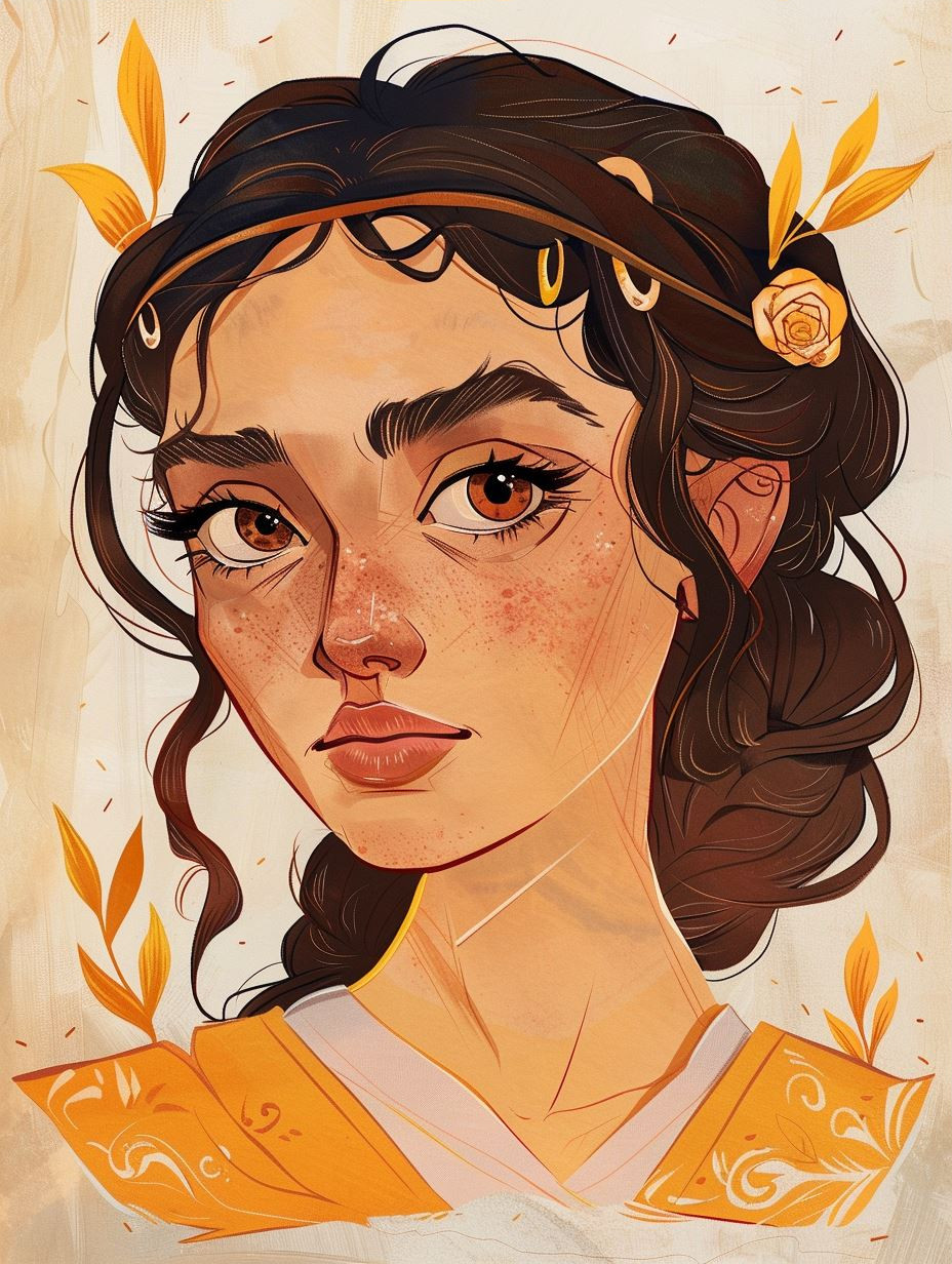 Golden Hour Goddesses Digital Art - Image 3