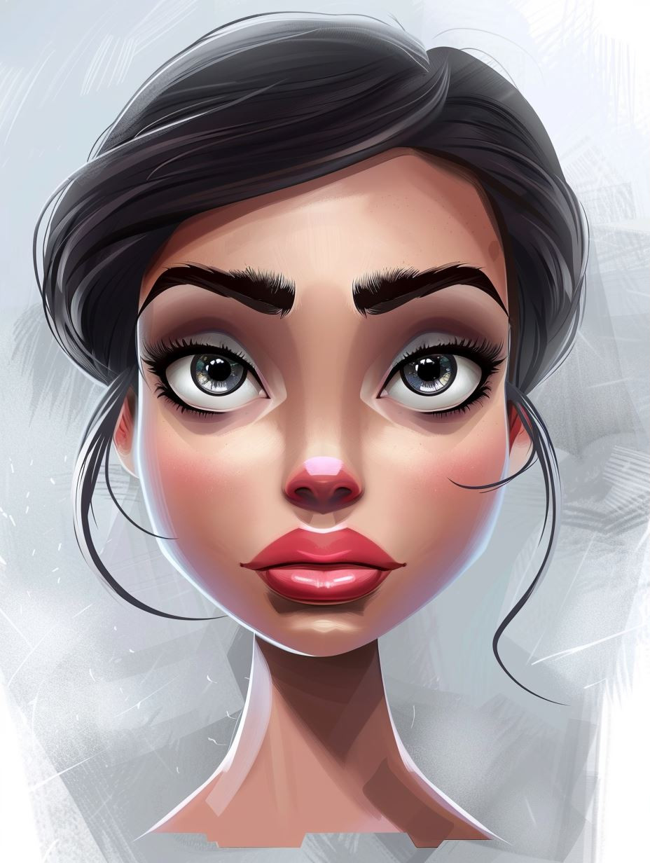 Stylized Digital Portrait Art