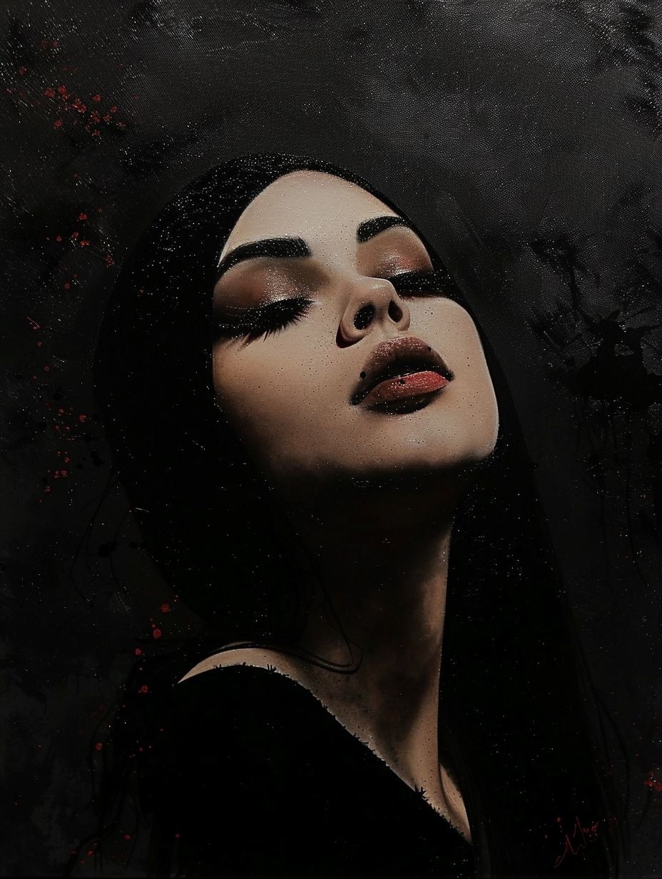 Dark Ethereal Gothic Portrait