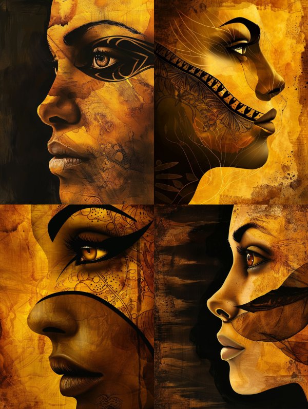 Golden Echoes of Ancient Souls