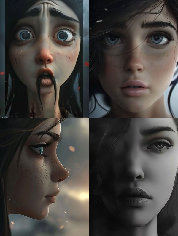 Emotional Portraits of Ethereal Women