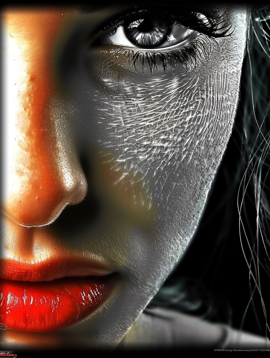 Hyper-Realistic Ethereal Human Detail - Image 3
