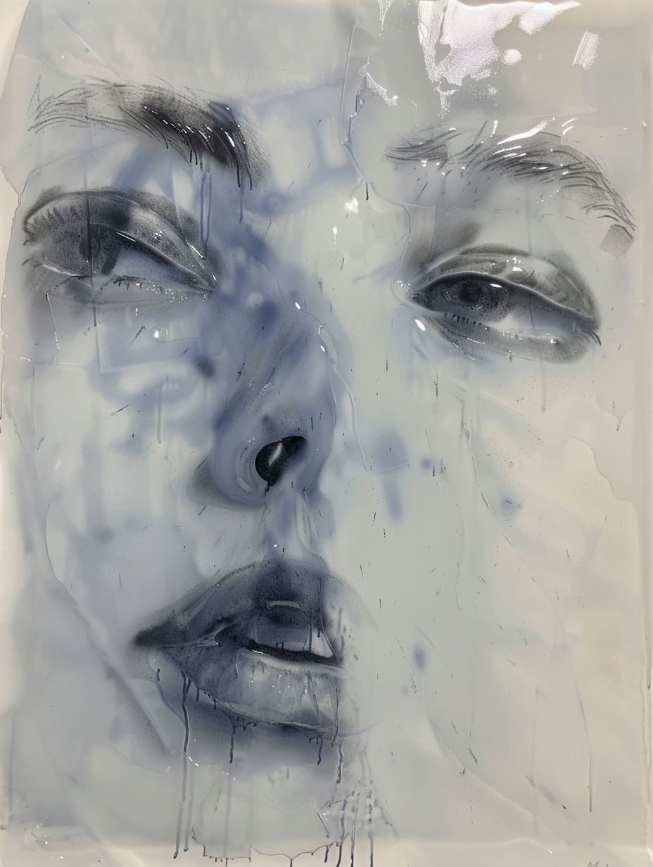 Ethereal Fluidity of Dreaming Faces - Image 4