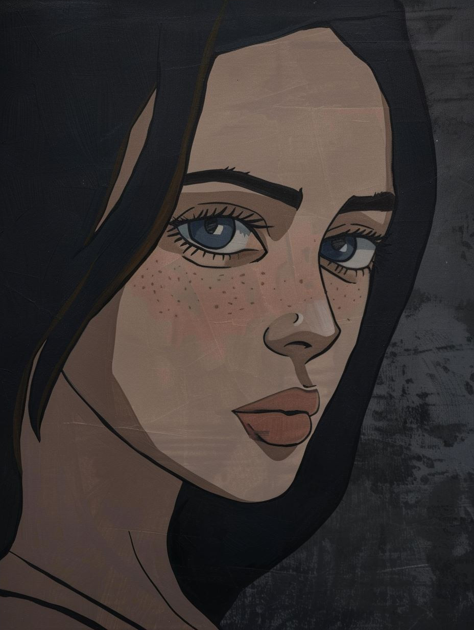 Melancholic Portraits in Shadow - Image 4