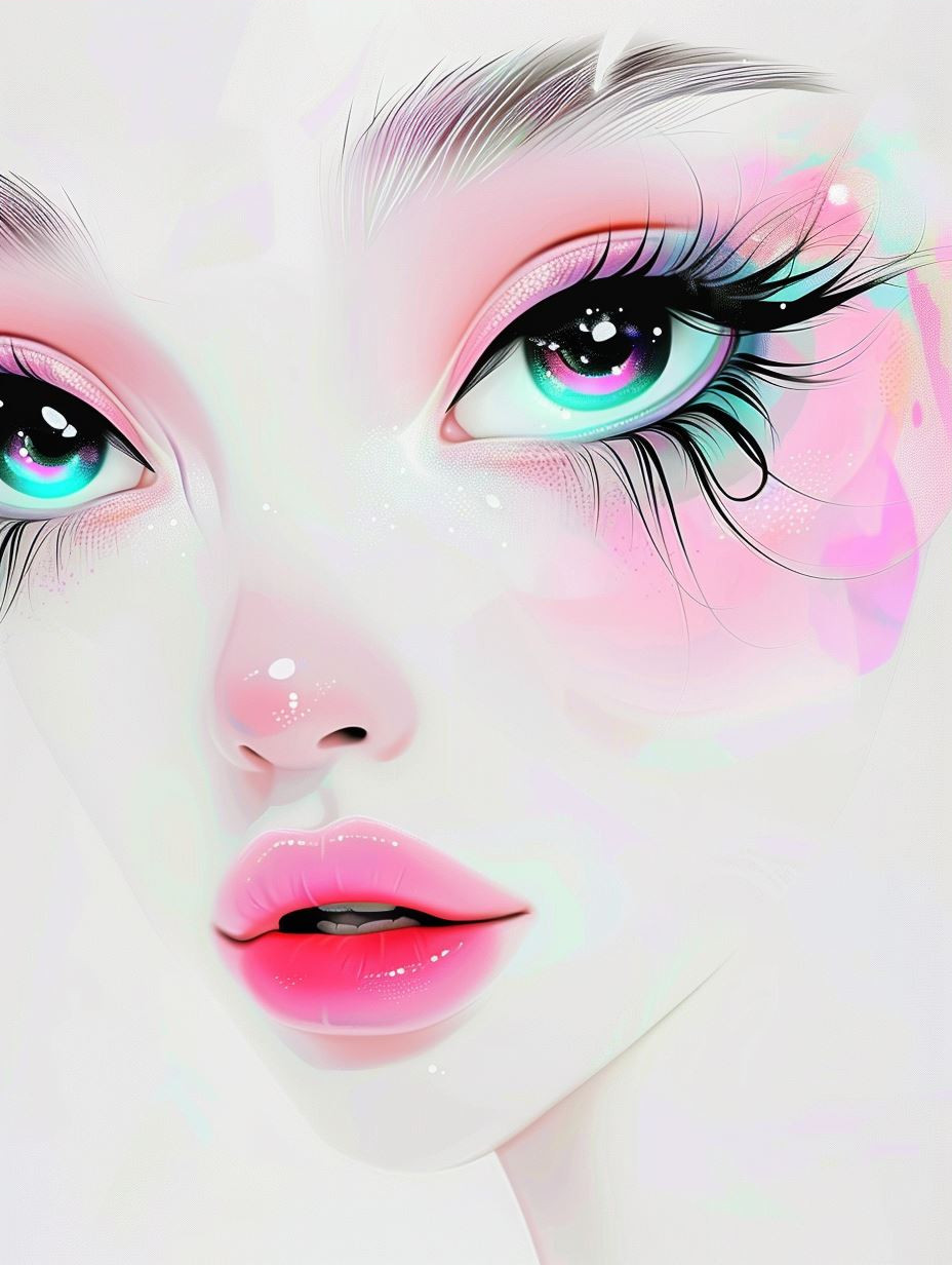 Vibrant Digital Portraits of Ethereal Beauty - Image 3