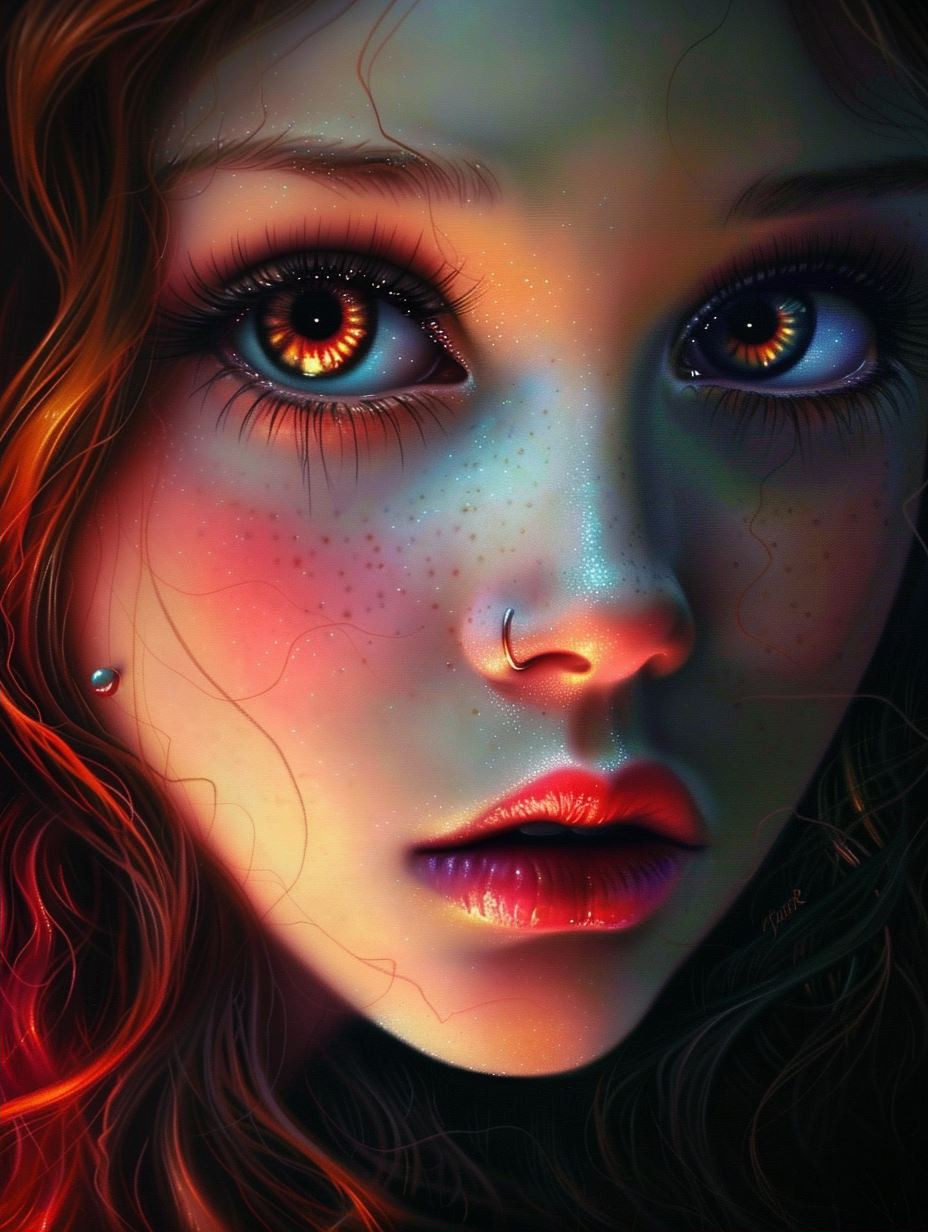Ethereal Gaze of Twilight - Image 2
