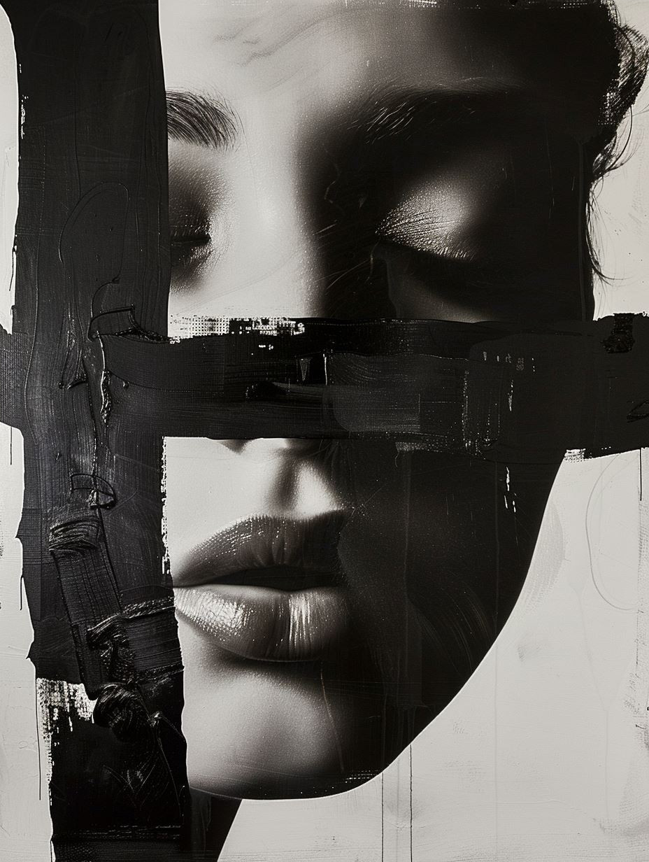 Fragmented Visions in Monochrome - Image 4