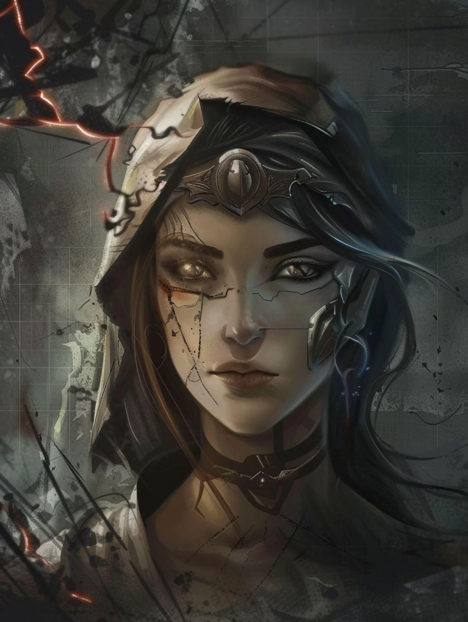 Gritty Cinematic Fantasy Portraits - Image 2