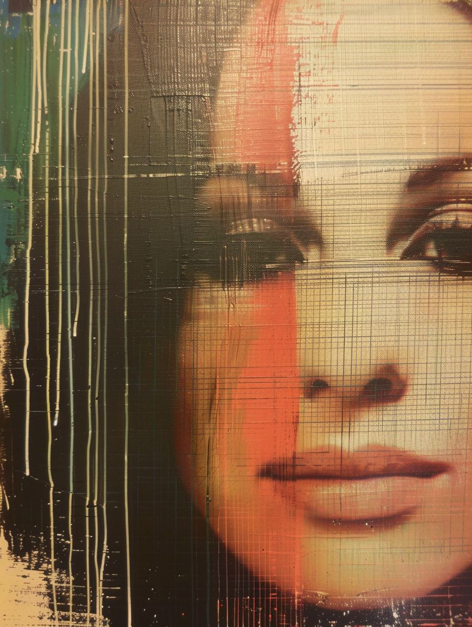 Fragmented Feminine Portrait Studies - Image 1