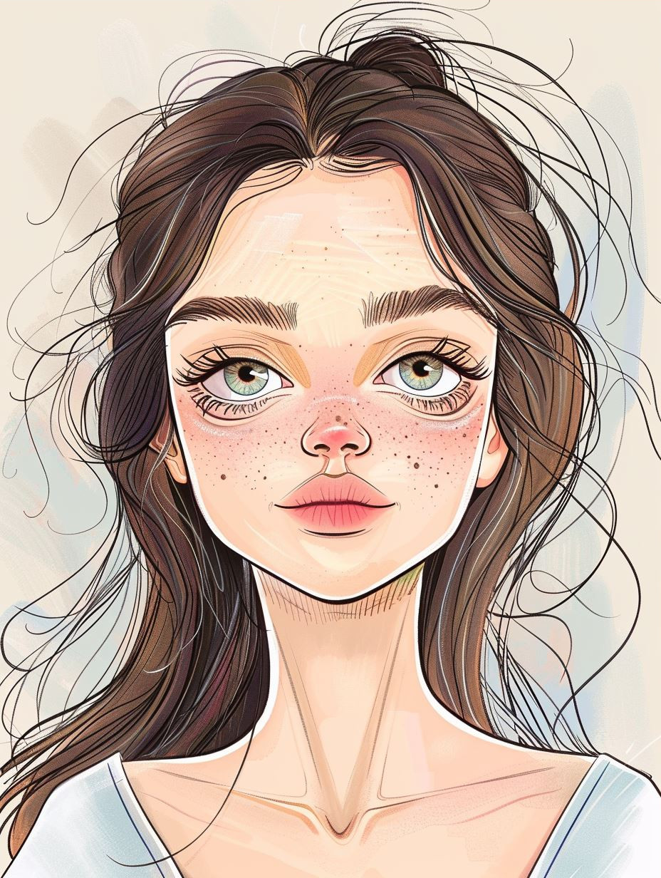 Ethereal Gazes: A Study of Digital Portraits - Image 3