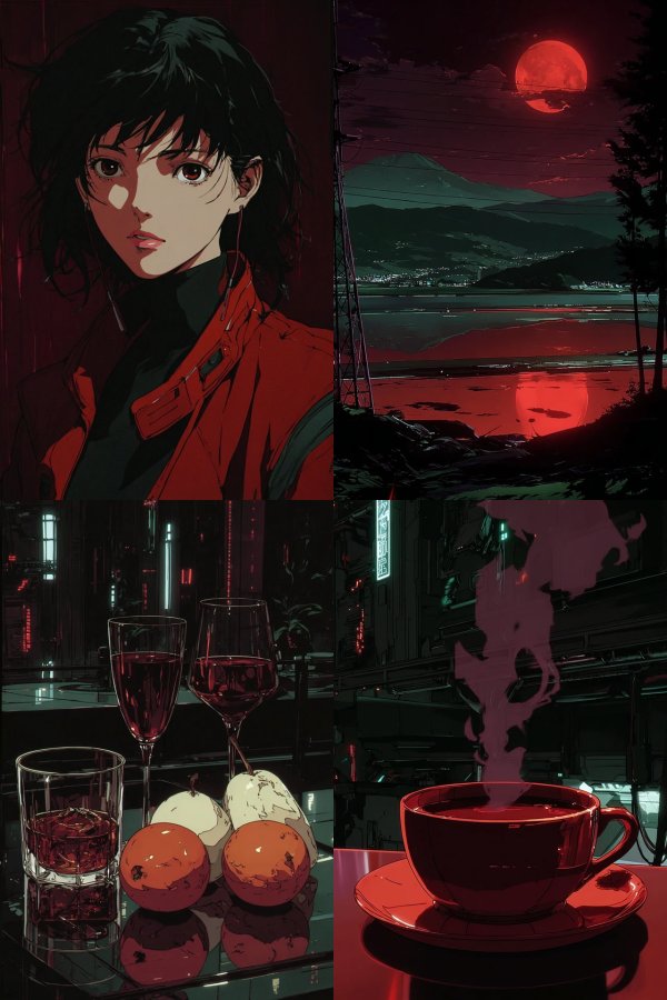Crimson Cyber Soul