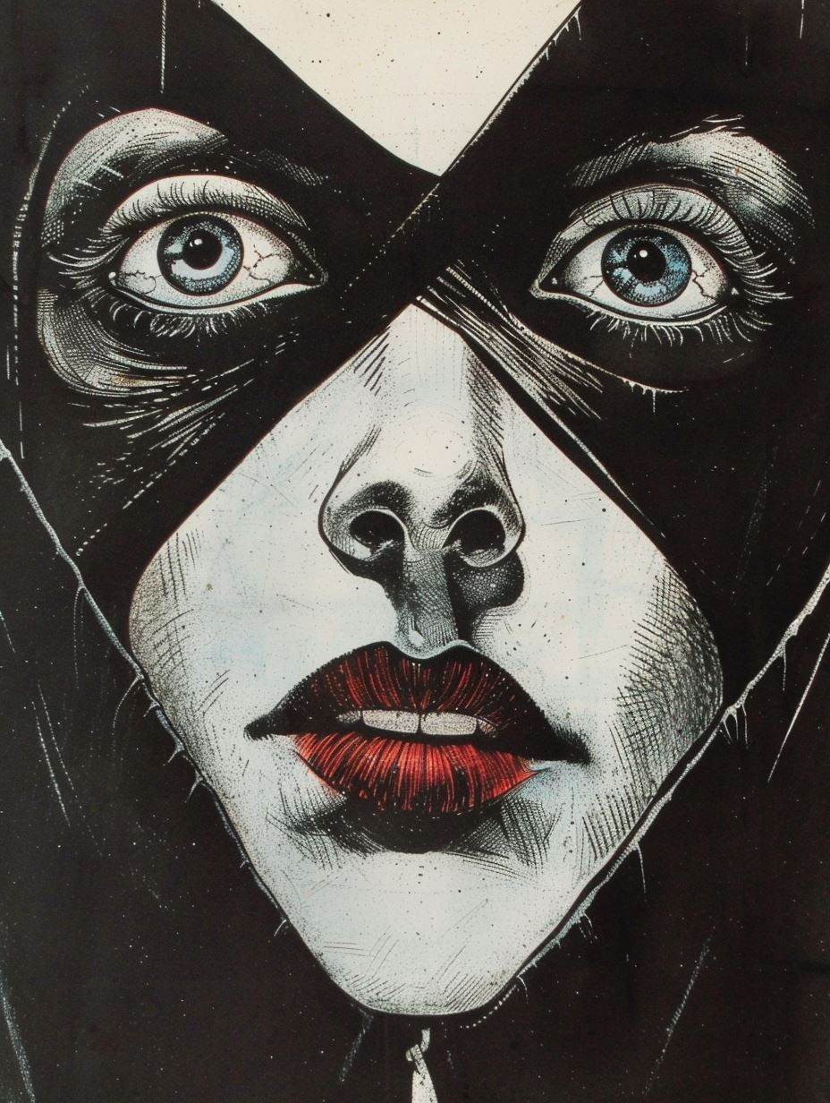 Dark Surrealist Gothic Portrait - Image 2