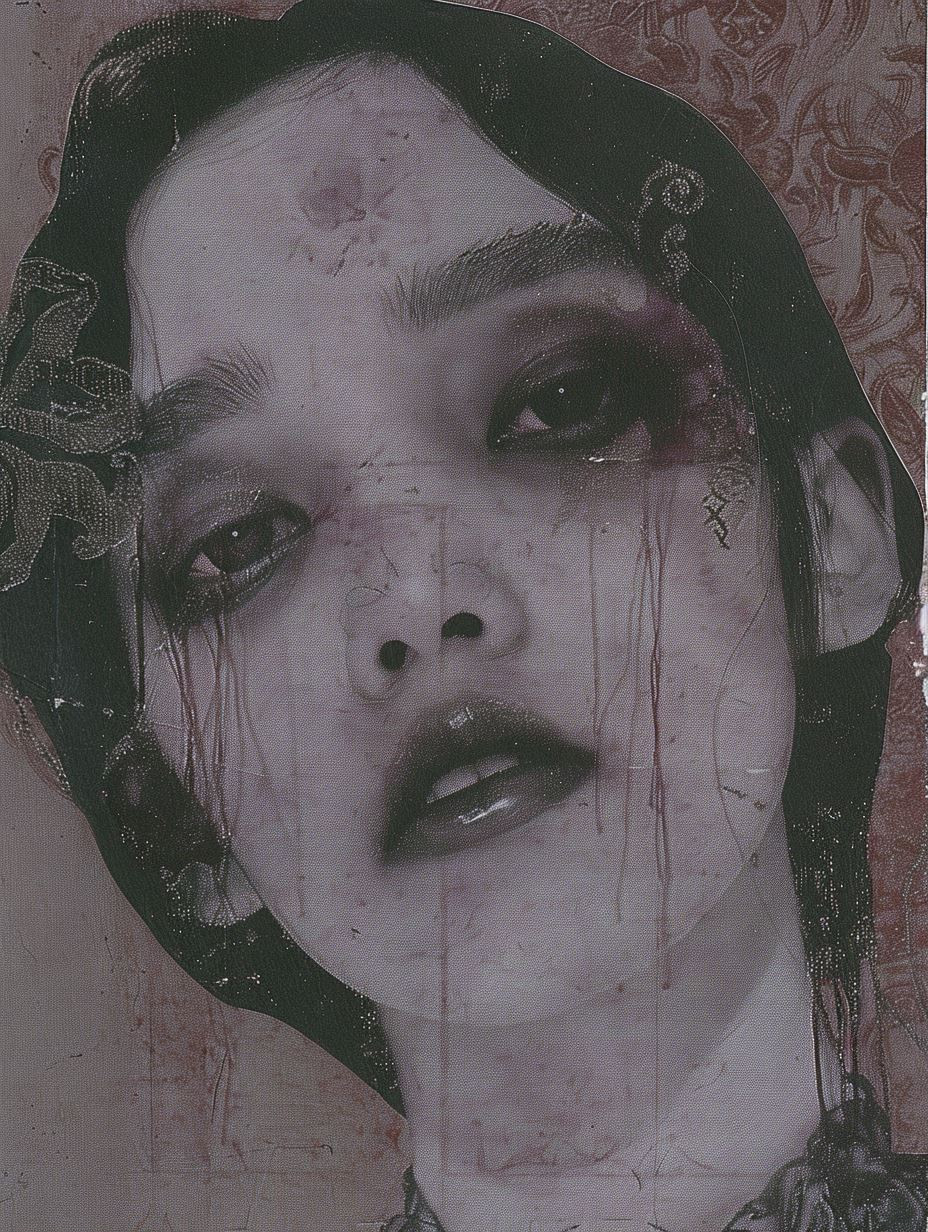Melancholic Gothic Portrait Series - Image 1