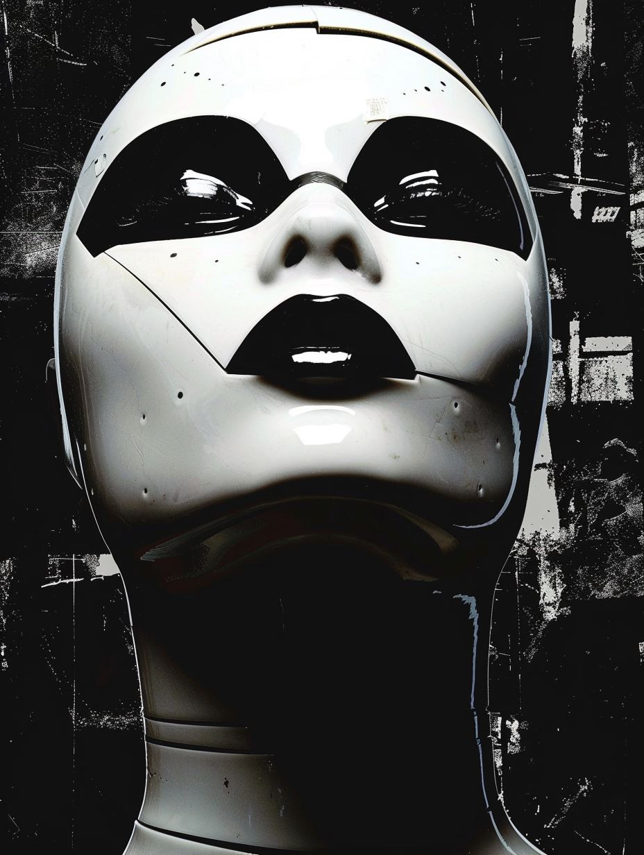 Dark Avant Garde Noir Portraits - Image 1