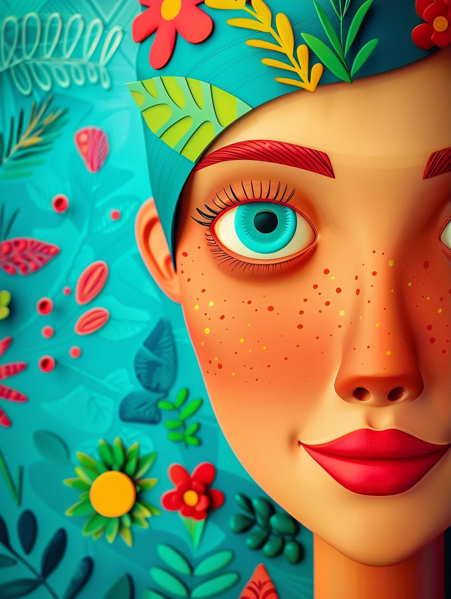 Vibrant Visions of Modern Digital Portraits - Image 3