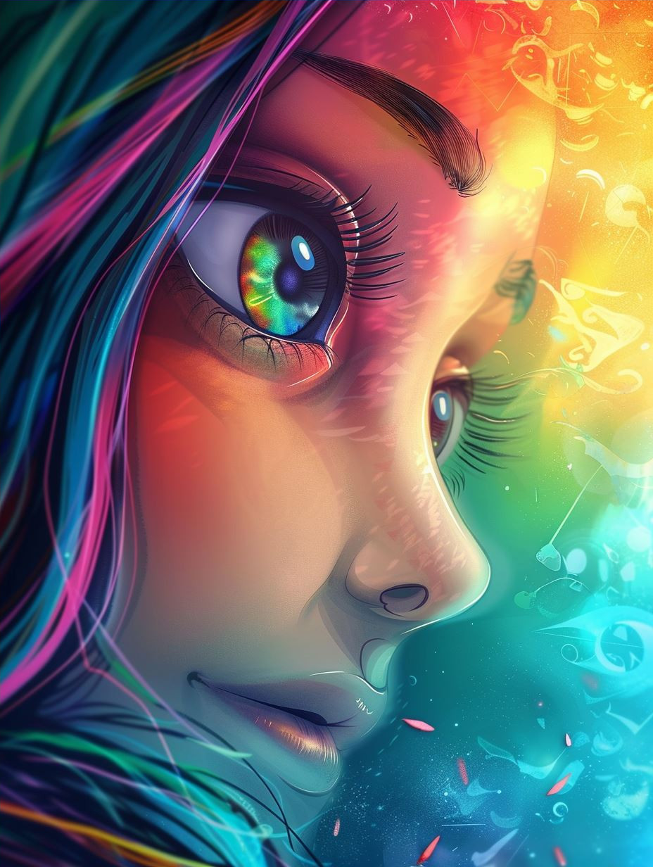 Fractured Prism Portrait of Soul - Image 4