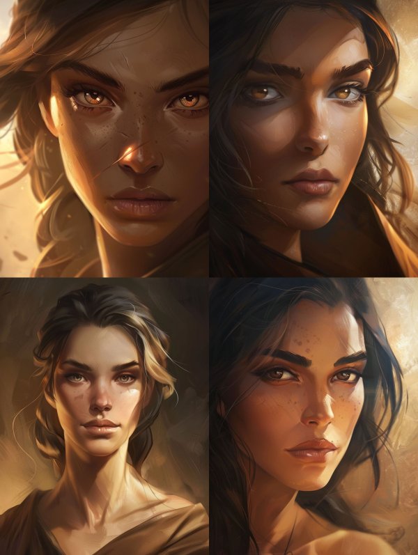 Ethereal Cinematic Female Portraits