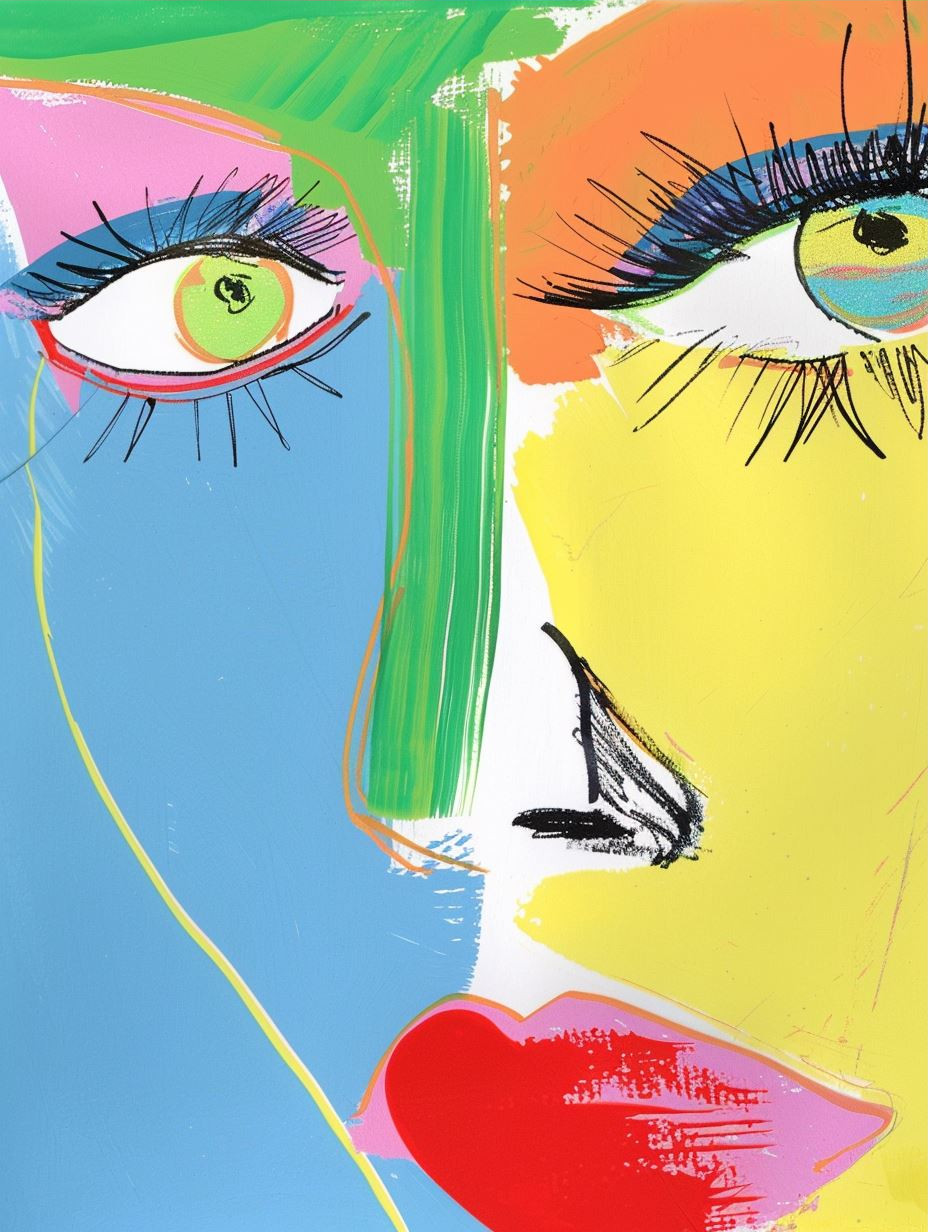 Prismatic Portraits: A Study in Color - Image 3